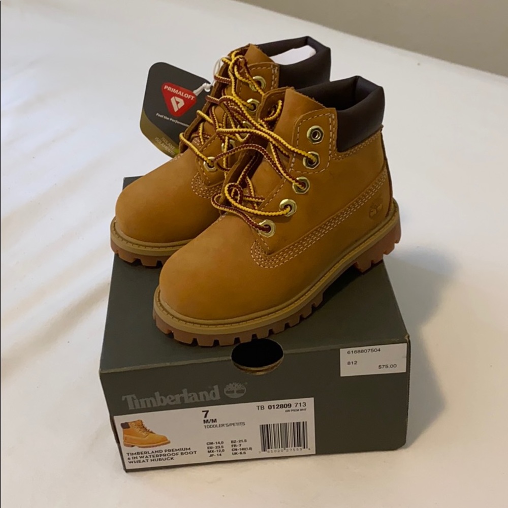 Timberland boots kids size 7m toddlers